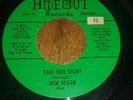 BOB SEGER East Side Story RARE DETROIT GARAGE PUNK FUZZ 45 Original HIDEOUT