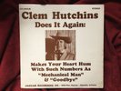 CLEM HUTCHINS Does it Again Country Music Real People Folk Weird LP