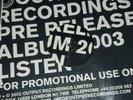 The Rapture Echoes DFA Records promo vinyl rare