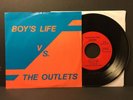 Boys Life Vs. The Outlets 7” EP Private Punk Indie Modern Method 1980 EX