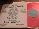 1963 LAMBS GAMBOL HONORING JOHN WAYNE NYC PRIVATE PRESS LP RED VINYL RARE PROMO