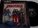 BLACK SABBATH SABOTAGE ORIGINAL 1975 LP NEMS WITH HIDDEN TRACK &TEXTURED SLEEVE