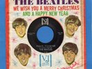 The Beatles 45 US Vee Jay VJ-581 Please, Please Me / From Me To You Xmas Sleeve