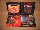 FOUR OZZY OSBOURNE & BLACK SABBATH VINYL RECORDS-DIARY OF A MADMAN-SEVENTH STAR