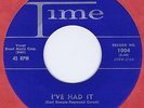 Bell Notes 45 I've Had It 1958 Garage Rock NM BB #6 USA Time 1004 First Pressing