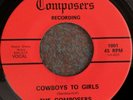 RARE NORTHERN SOUL 45 / THE COMPOSERS / ARLEE EVANS / COWBOYS TO GIRLS / 1001