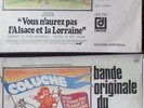 SERGE GAINSBOURG-COLUCHE-SP BOF VOUS N'AUREZ PAS L'ALSACE ET LA LORRAINE-RARE
