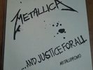 Metallica and justice for all 12 inch promo reissue
