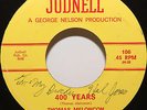 Thomas Meloncon 45 400 Years '74 Houston TX Private Soul Black Folk on Judnell