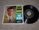 RICKY NELSON = GYPSY WOMAN  RARE 4 TRACK ORIGINAL GOLD BRUNSWICK FRENCH E.P EX+