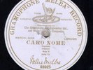 22g.  Nellie Melba - Rigoletto-Caro nome - G&T 