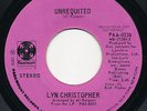 Lyn Christopher - Take Me With You/Unrequited 7
