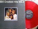 ABBA -GREATEST HITS- RARE EL SALVADOR RED VINYL DICESA LP EXCELLENT CONDITION