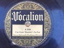 Jimmy Bertrand’s Washboad Wizards 78 rpm Jazz Record Vocalion 1099