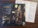 David Bowie Ziggy Stardust and the Spiders of Mars orange RCA w/lyric sleeve