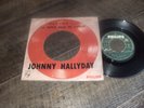RARE SP JUKE BOX POCHETTE CIBLE EO DISQUE LABEL VERT JOHNNY HALLYDAY HEY JOE+1