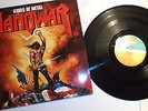 LP MANOVAR - Kings Of Metal RARE Org DE 1988 NM OIS Heart Of Steel
