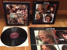 The Beatles   Let It Be   Capitol Sw- 11922   W/Poster & Sleeve Lp Record NM