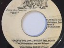 JONATHAN BURKES - UNLESS THE LORD BUILD THE HOUSE (  KILLER ROOTS 7 )