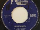 GLEN ADAMS - SHE'S SO FINE / ERNEST WILSON - PRIVATE NUMBER - AMALGAMATED 7