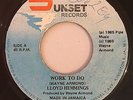 LLOYD HEMMINGS - WORK TO DO - SUNSET ( DIGI 7 )