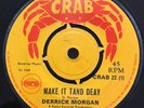 Derrick Morgan Make It Tand Deay UK CRAB 22 PAMA 1969 Reggae Soul 7