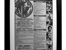 NORTH SEA JAZZ FESTIVAL+POSTER+AD+RARE ORIGINAL 1977+FRAMED+EXPRESS GLOBAL SHIP
