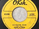 * SCREAMIN JAY HAWKINS Alligator Wine/There's Something R&B SHOUTER 45 Okeh HEAR