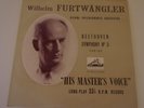 Beethoven - Furtwangler No.3 E Flat Major Op.55 HMV R&G ALP 1060 Heavy 207g NM-