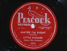 78 RPM -- Little Richard (with Johnny Otis Orch.), Peacock 1673, E   R&B - Rock