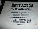 rare 45 Hoyt Axton VJ promo   Double Double dare / LA Town NM with Pic Sleeve