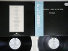 EMERSON LAKE & PALMER WORKS ATLANTIC P-6311A,2 Japan OBI Promo Vinyl 2LP
