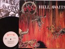 Slayer ?– Hell Awaits LP 1st PRESS THRASH METAL 1985 RR 9795 Kreator Possessed