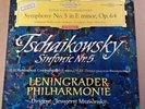 TCHAIKOVSKY Sym 5 Mravinsky Orig 7/1961 Red Stereo Wh. promo LP DGG SLPM 138658