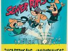 THE SEWER RATS-HEARTBREAKS AND MILKSHAKES D.CODE / BLAUES VINYL LP NEU