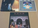 RUSH LP Records Moving Pictures Holland + Exit Stage Left USA + Big Money 12
