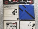 U2: 4 U2 Play 45 (Ireland, 4 PS singles in PVC with header card)