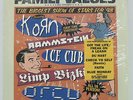 Family Values Tour '98 - 2LP 1998 Yellow Vinyl Korn Ice Cube LIMP BIZKIT PRIMUS