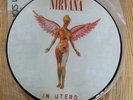 Nirvana Nevermind Picture Disc vinyl LP rare missprint (with In Utero artwork)