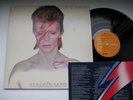 ULTRASONIC CLEAN - David Bowie - Aladdin Sane - 1973 Vinyl LP Record 1st EX+ /EX