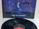 METALLICA - Ride the Lightning vinyl LP 1984 Elektra EX copy James Hetfield Clif