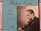 Michael Rabin - PAGANINI/GLAZUNOV Violin Concertos LP  Angel 35259 Dowel -Rare