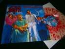 LP Death - Spiritual healing Clear/Red Splatter NM