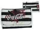 Coca Cola Geldbeutel Original Logo Jeans Design mit Fransen Geldbörse Coke
