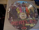 THE BEATLES-LP VINYL RECORD-PICTURE DISC RECORD-SGT PEPPERS LONELY HEARTS BAND