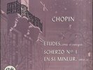 Guiomar NOVAES, CHOPIN Etudes opus 10, Scherzo n° 1 French LP PATHE VOX 9070