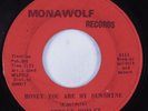 Crossover Soul 45 ERNEST MOSLEY Honey You Are My Sunshine MONAWOLF HEAR
