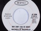 Northern Soul 45 NICHELLE NICHOLS Why Don't You Do Right EPIC HEAR