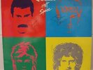 Queen autographed Hot Space LP