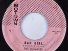 Northern Soul 45 MIRACLES Bad Girl MOTOWN HEAR